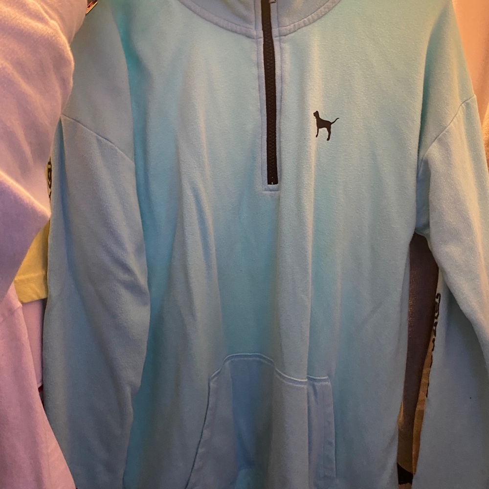 VS PINK half zip!!